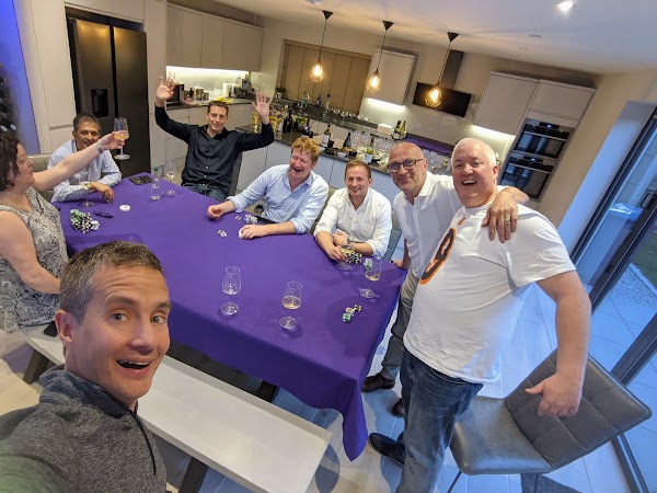 Home game on the purple felt — 12 Sept 2020