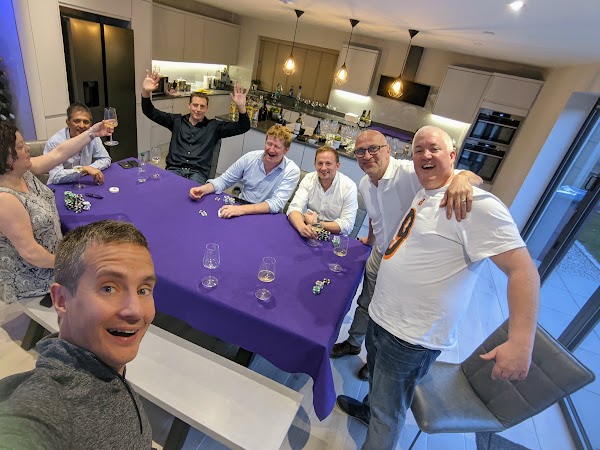 Home game on the purple felt — 12 Sept 2020